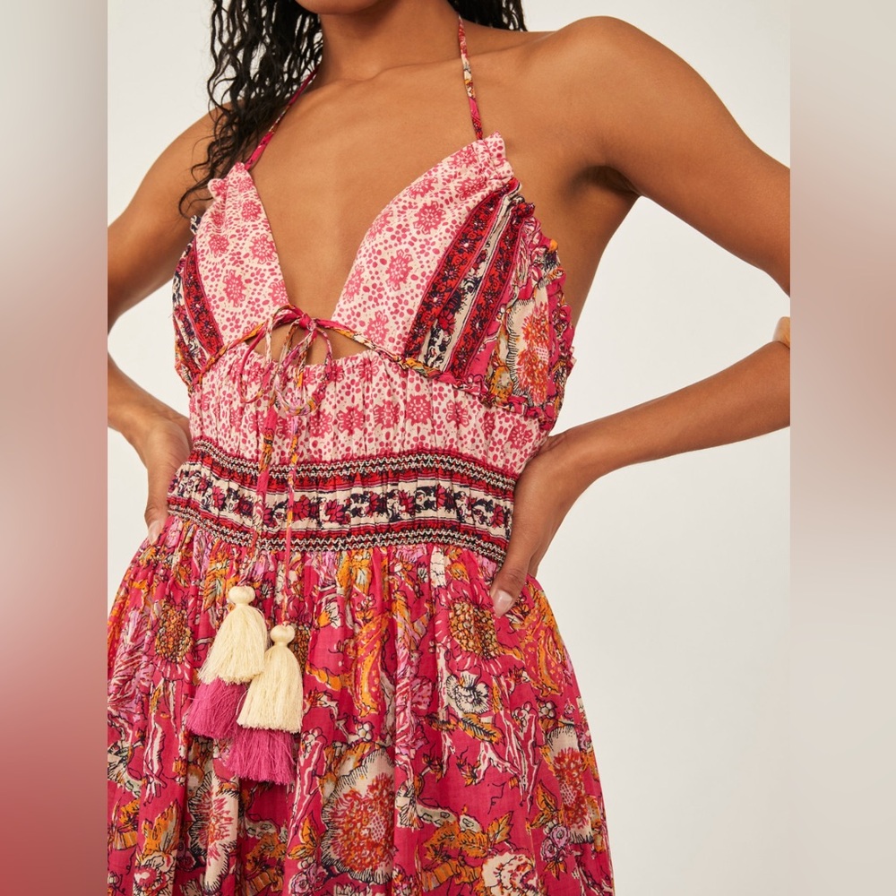 Free People Real Love Maxi Dress Size Large. Worn Once.